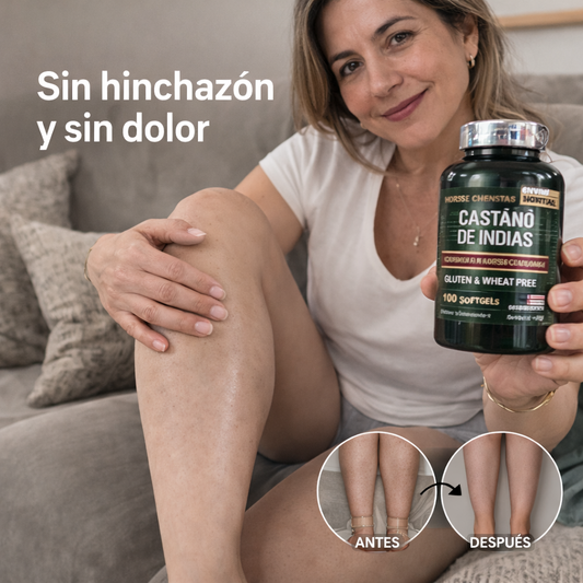 ¿Piernas hinchadas, pesadas o con dolor al final del día?