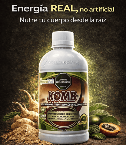 KOMB-Energizante Natural con Maca, Borojó y Chontaduro.
